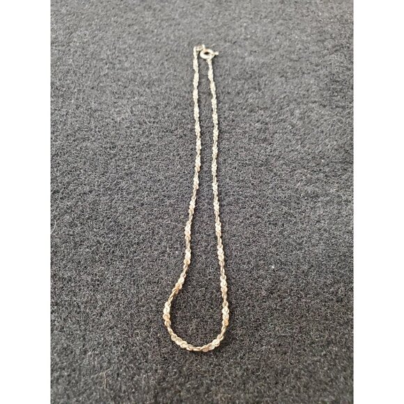 Silver 925 Chain bracelet-Twist Rope Dainty Snake Chain- Herringbone bracelet - Picture 8 of 10